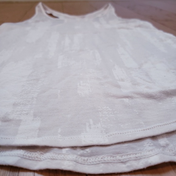 Lululemon Om Racerback Tank Nightsky Burnout White - Picture 5 of 5